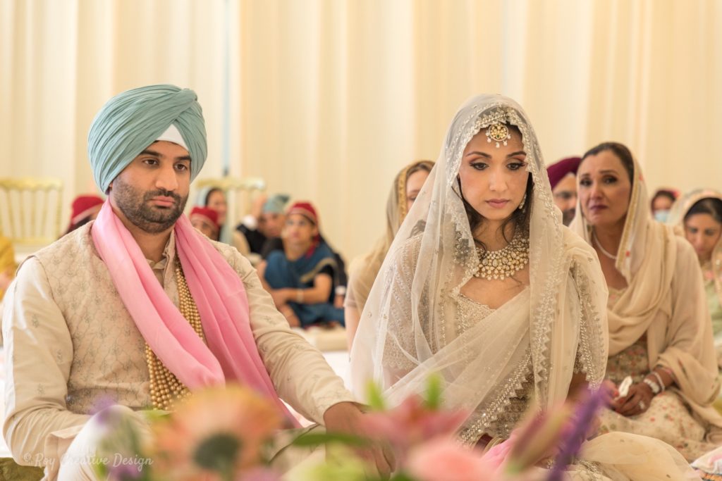 Sikh Wedding photography by Roy Creative Designp