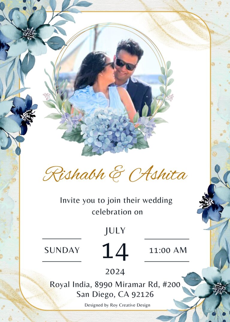 Indian Wedding Invitation